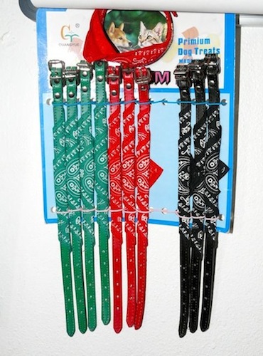 Please support AARF and treat yourself or your pet to a nice treat One of the many products you can buy for you pet or yourself are at the shelter. Things, like leashes, collars, toys, pet carriers, hats and bandanas