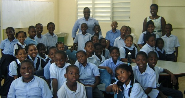 Two Second Grade classes with teachers Two Second Grade classes with teachers