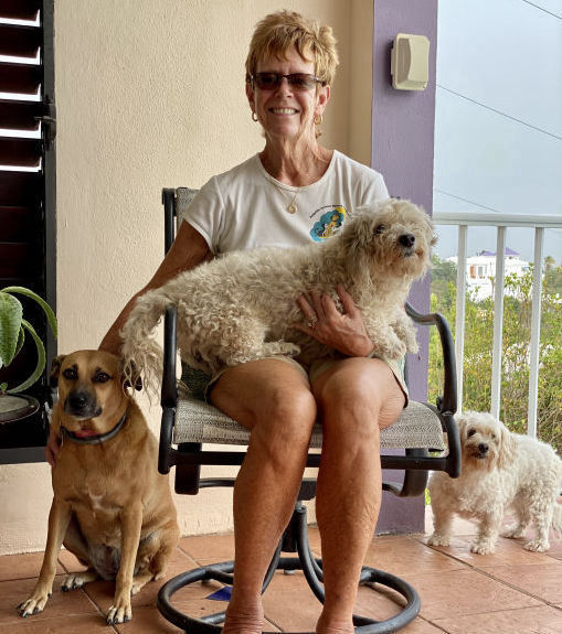 Denise Graves, Policies & Procedures, and her dogs