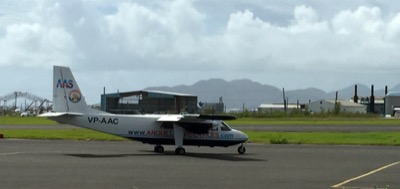 A photo from the AARF October 2017 airlift of dogs and cats from Anguilla to St. Maarten to Tennesse