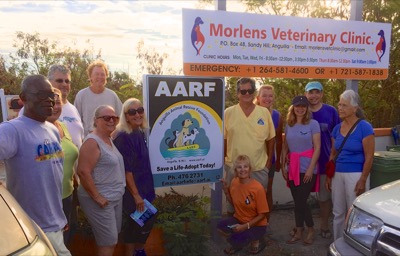 A photo from the AARF April 3, 2018 airlift of dogs and cats from Anguilla to St. Maarten to San Juan to Florida