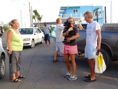 A photo from the AARF April 3, 2018 airlift of dogs and cats from Anguilla to St. Maarten to San Juan to Florida