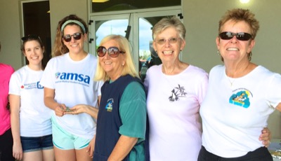 A photo from the AARF March 17, 2018 dog wash at the St. James School of Medicine