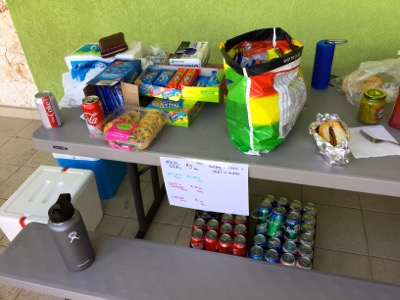 A photo from the AARF March 17, 2018 dog wash at the St. James School of Medicine