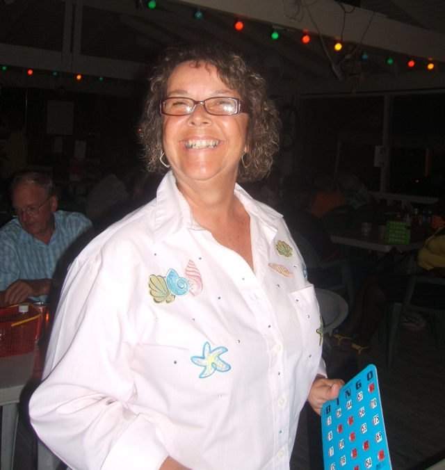 Bingo winner Barb