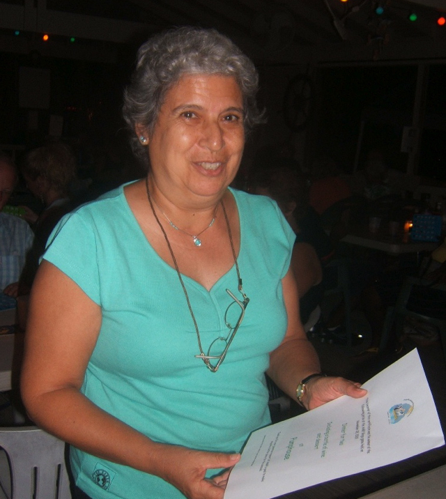 Bingo winner Sylvia