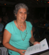 Bingo Night winner Sylvia