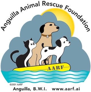 The old AARF logo had a cat, a goat and a dog on a life raft