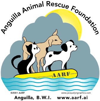 The old AARF logo had a cat, a goat and a dog on a life raft