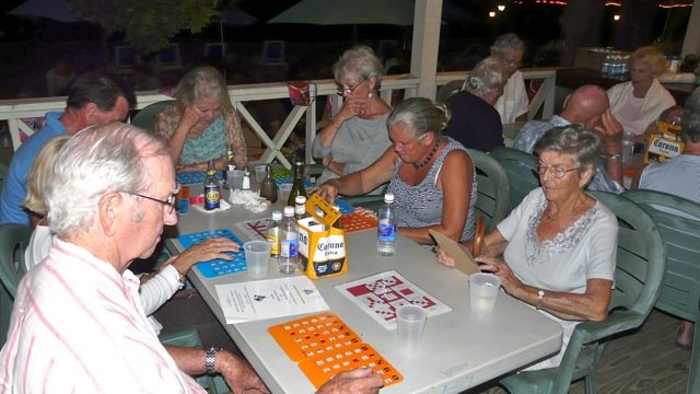 A scene from the AARF Bingo Night A scene from the AARF Bingo Night