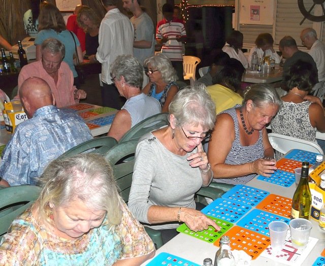 A scene from the AARF Bingo Night A scene from the AARF Bingo Night
