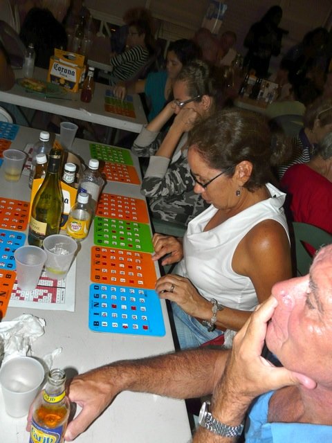 A scene from the AARF Bingo Night A scene from the AARF Bingo Night
