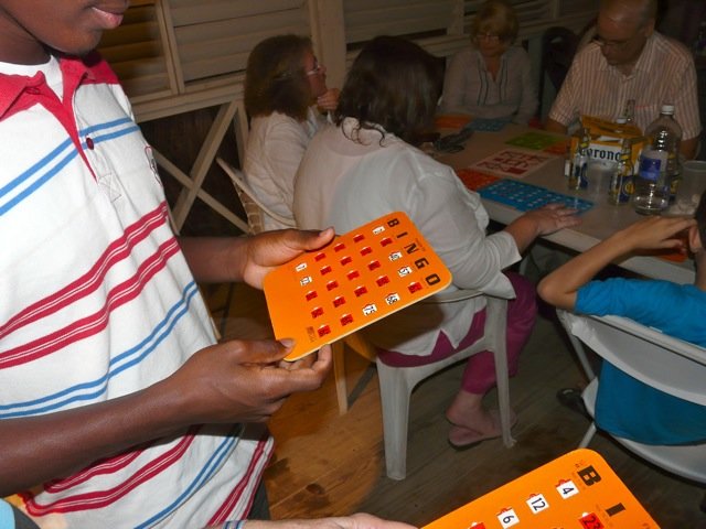 A scene from the AARF Bingo Night A scene from the AARF Bingo Night