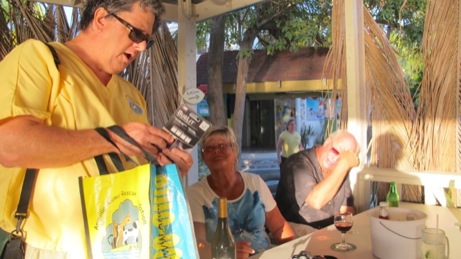A photo showing a day in the life of an AARF volunteer